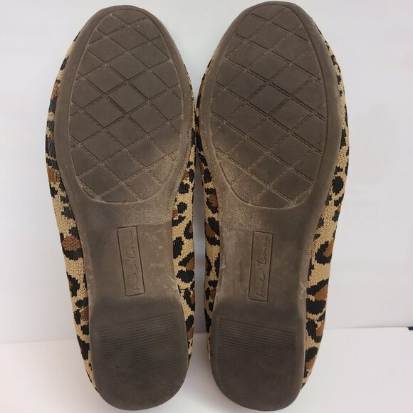 Me Too Leopard Print Ballet Flats Shoes Womens Size 7.5 - Picture 10 of 11